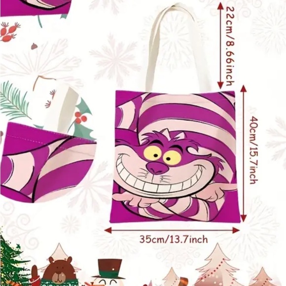 Cheshire Cat Tote Bag - Picture 12 of 12